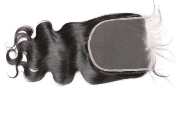 Raw Malaysian virgin hair closure Bodywave
